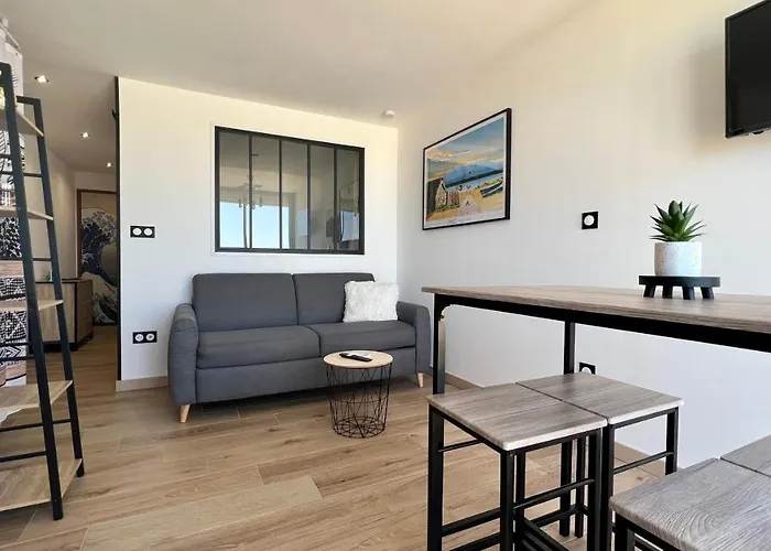 Cosy, Vue Avec Parking Privatif 卡内